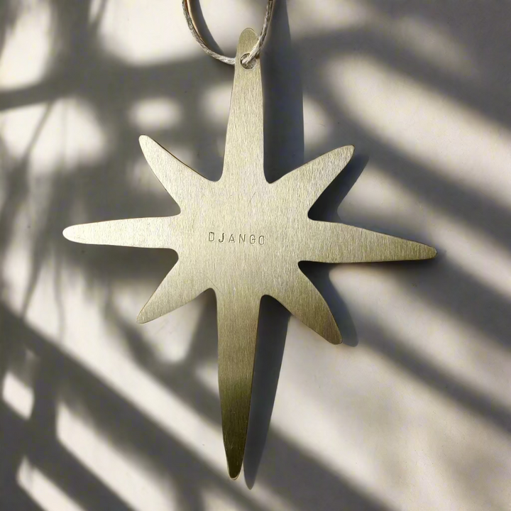 PREORDER CUSTOM WONKY STAR TREE DECORATION - ADD NAMES VIA CART NOTES