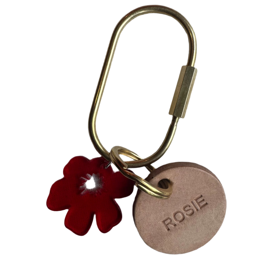 HUMAN KEY HOLDER - FLORAL