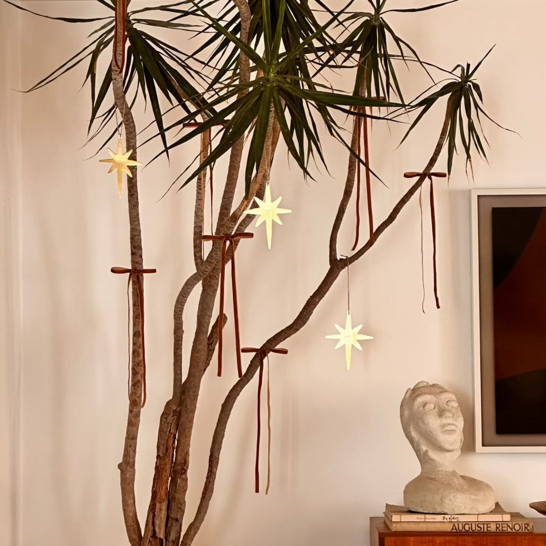 PREORDER CUSTOM WONKY STAR TREE DECORATION - ADD NAMES VIA CART NOTES
