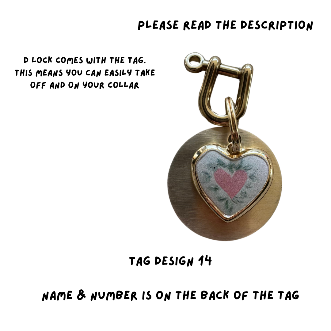 DRESS TO IMPRESS DROP 1. (CHARM ON THE FRONT- DETAILS ON THE BACK OF THE TAG)