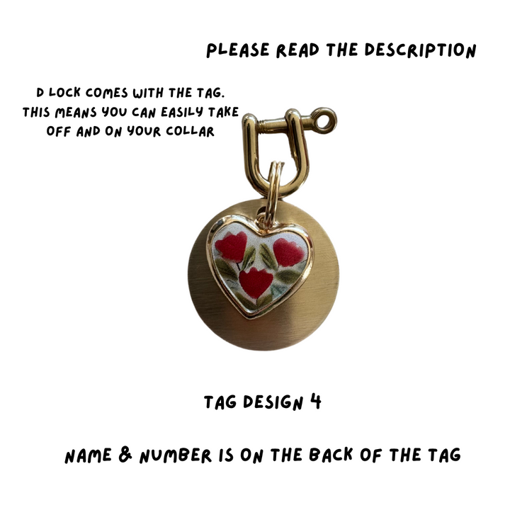 DRESS TO IMPRESS DROP 1. (CHARM ON THE FRONT- DETAILS ON THE BACK OF THE TAG)