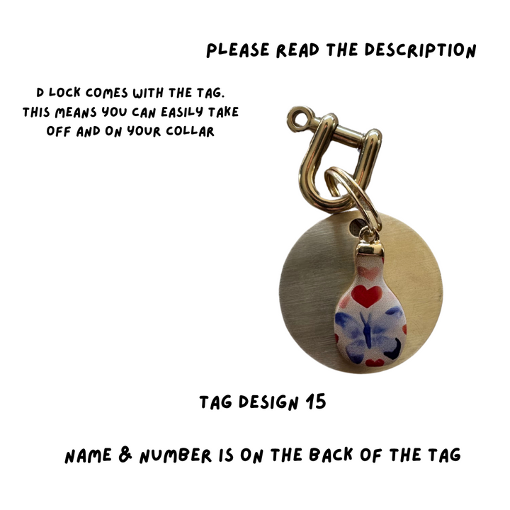 DRESS TO IMPRESS DROP 1. (CHARM ON THE FRONT- DETAILS ON THE BACK OF THE TAG)