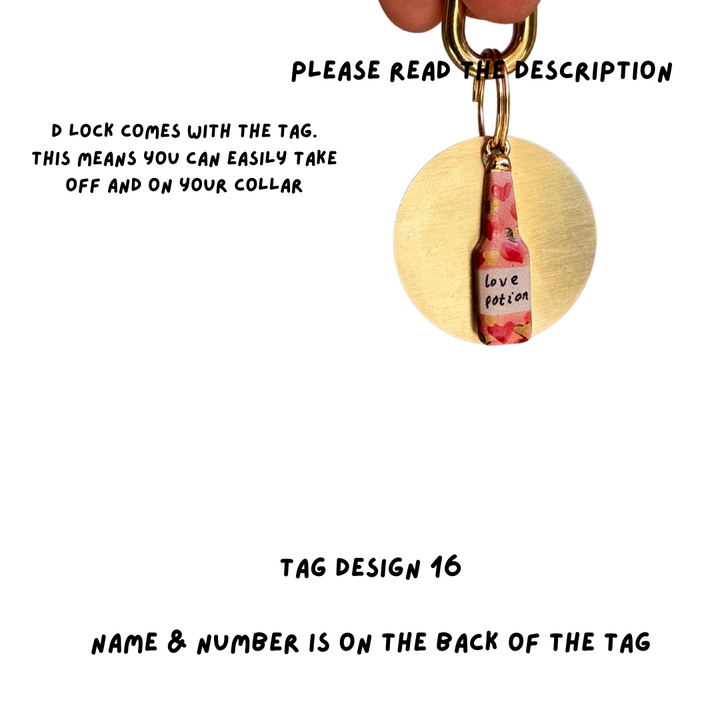 DRESS TO IMPRESS DROP 1. (CHARM ON THE FRONT- DETAILS ON THE BACK OF THE TAG)